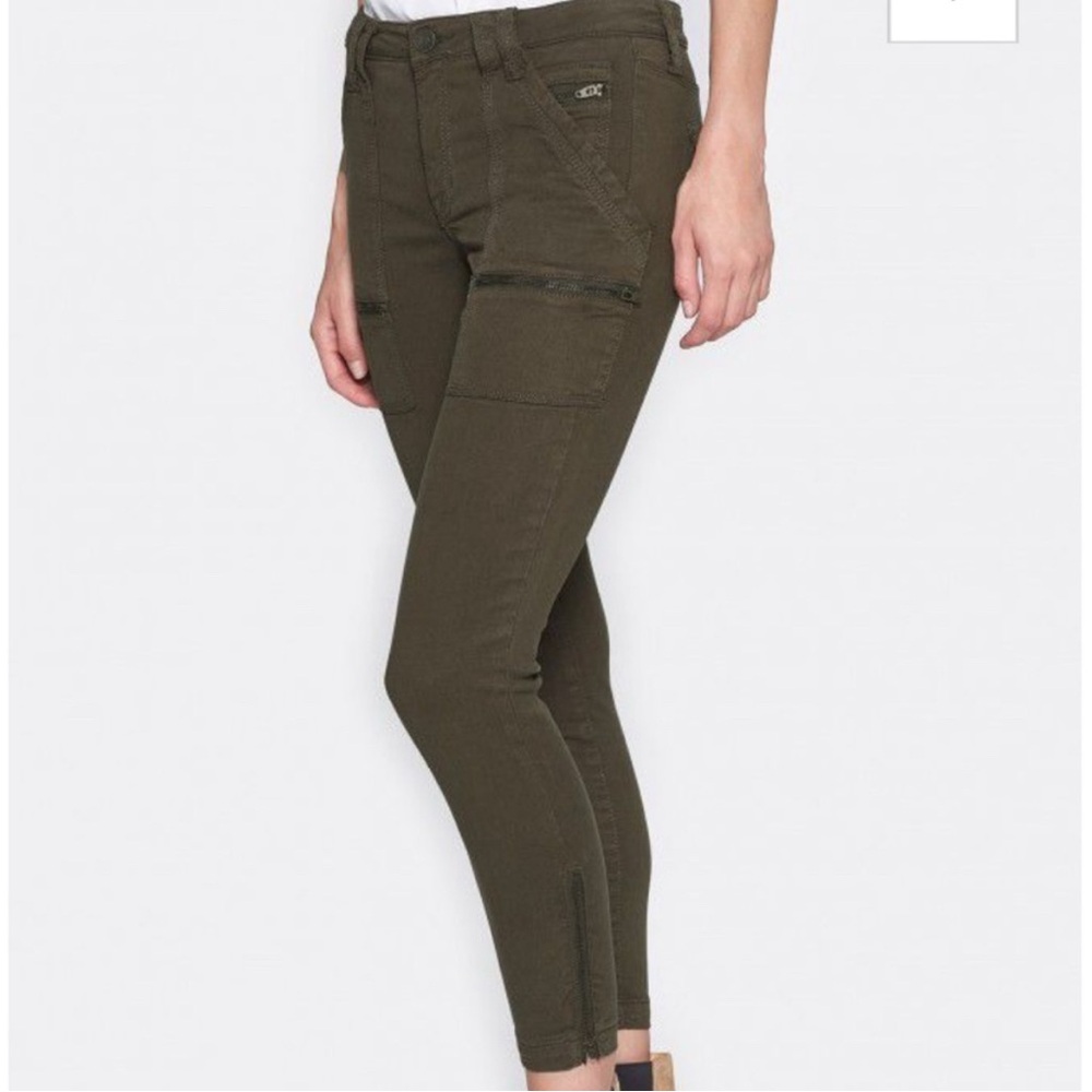 Joie Black Denim Skinny Cargo Pants Size 25